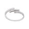 Bague 54 Bague en or blanc, diamants et saphirs 58 Facettes 4958836CN
