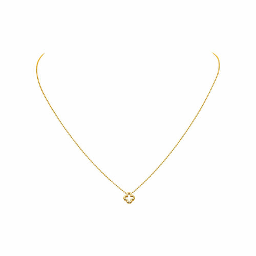 Collier Collier maille boule en or jaune 58 Facettes 5215788CN