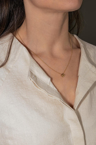 Collier Collier maille boule en or jaune 58 Facettes 5215788CN