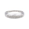 Bague 55 Bague en or blanc et diamants 58 Facettes 5414834RV
