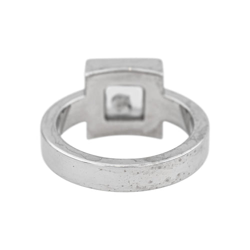 Bague 52 Chopard Happy Diamonds - Bague en or blanc et diamant 58 Facettes 5376538CN
