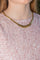 Collier Collier maille anglaise en or jaune 58 Facettes 5462276CN