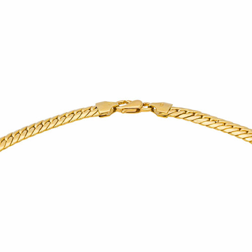 Collier Collier maille anglaise en or jaune 58 Facettes 5462276CN