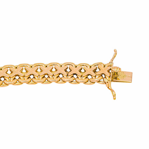 Bracelet Bracelet en or rose 58 Facettes 5526835CN