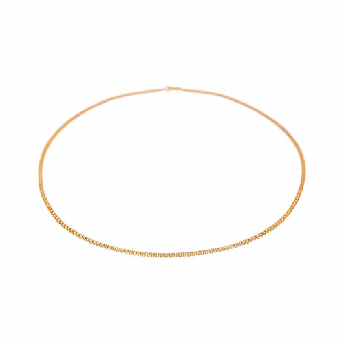 Collier Collier maille souple en or rose 58 Facettes 5471462CN