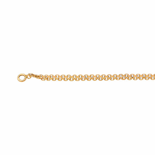 Collier Collier maille souple en or rose 58 Facettes 5471462CN