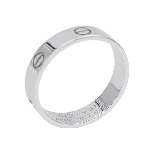Bague 68 Cartier Love - Bague en or blanc 58 Facettes 4958888CN