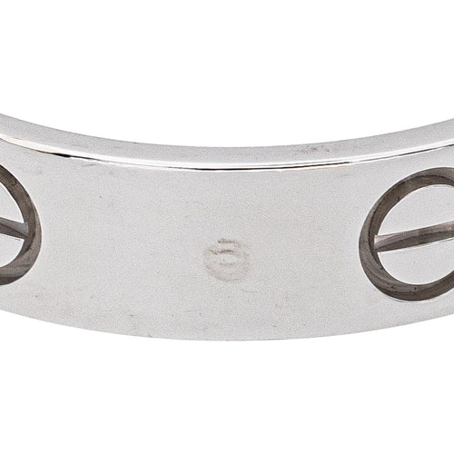 Bague 68 Cartier Love - Bague en or blanc 58 Facettes 4958888CN
