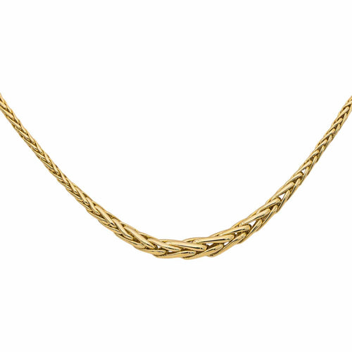 Collier Collier maille palmier en or jaune 58 Facettes 5447671CN