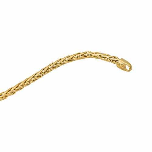 Collier Collier maille palmier en or jaune 58 Facettes 5447671CN