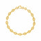 Bracelet Bracelet maille grain de café en or jaune 58 Facettes 5481558CN