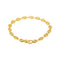 Bracelet Bracelet maille grain de café en or jaune 58 Facettes 5481558CN