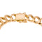 Bracelet Bracelet maille gourmette double en or rose 58 Facettes 5565506CN