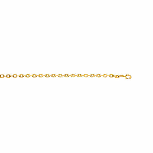 Collier Collier maille forçat en or jaune 58 Facettes 5445293CN