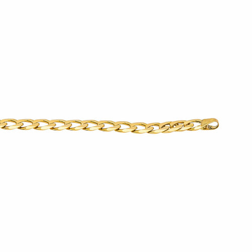 Collier Collier maille gourmette en or jaune 58 Facettes 5450829CN
