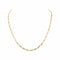 Collier Collier maille Figaro en or jaune 58 Facettes 5460453CN