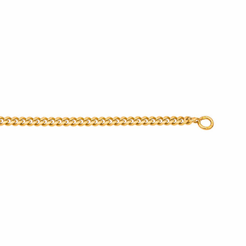 Collier Collier maille gourmette en or jaune 58 Facettes 5461658CN