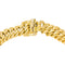 Bracelet Bracelet maille américaine en or jaune et blanc 58 Facettes 5480665CN