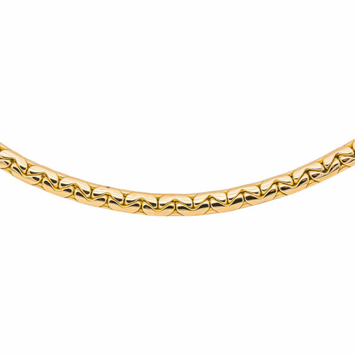Collier Collier maille haricot en or jaune 58 Facettes 5503689CN