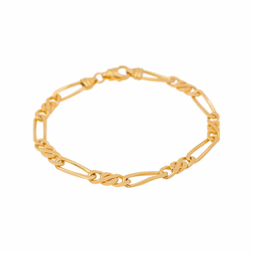 Bracelet Bracelet maille cheval en or jaune 58 Facettes 5524450CN