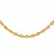 Collier Collier maille grain de café en or jaune 58 Facettes 5460182CN