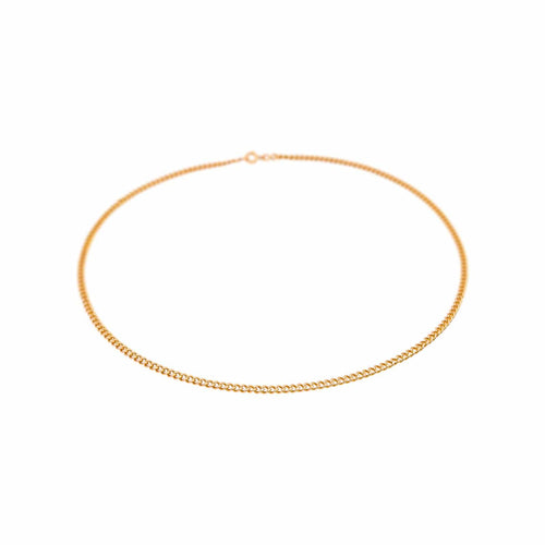 Collier Collier maille gourmette en or rose 58 Facettes 5561532CN
