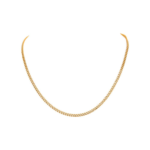 Collier Collier maille gourmette en or rose 58 Facettes 5561532CN