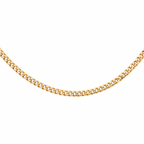 Collier Collier maille gourmette en or rose 58 Facettes 5561532CN