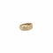 Bague 53 Bague épi en or jaune 18K et diamants 58 Facettes REF24093-256