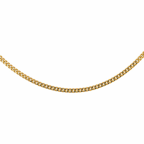 Collier Collier maille gourmette en or blanc 58 Facettes 5561655CN