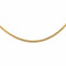 Collier Collier maille gourmette en or blanc 58 Facettes 5561655CN
