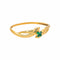 Bague 52 Bague en or jaune et émeraude 58 Facettes 5538427RV