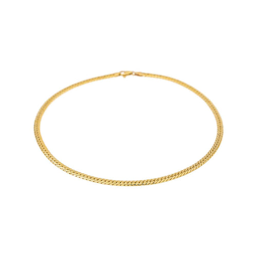 Collier Collier maille anglaise en or jaune 58 Facettes 5576447CN
