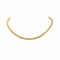 Collier Collier maille palmier en or jaune 58 Facettes 5576841CN