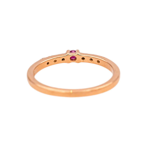 Bague 52 Mauboussin Capsule d'émotion - Bague en or rose, rubis et diamants 58 Facettes 5576984CN