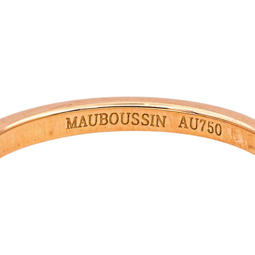 Bague 52 Mauboussin Capsule d'émotion - Bague en or rose, rubis et diamants 58 Facettes 5576984CN
