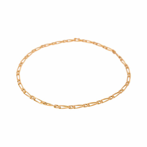 Collier Collier maille Figaro en or rose 58 Facettes 5577232CN