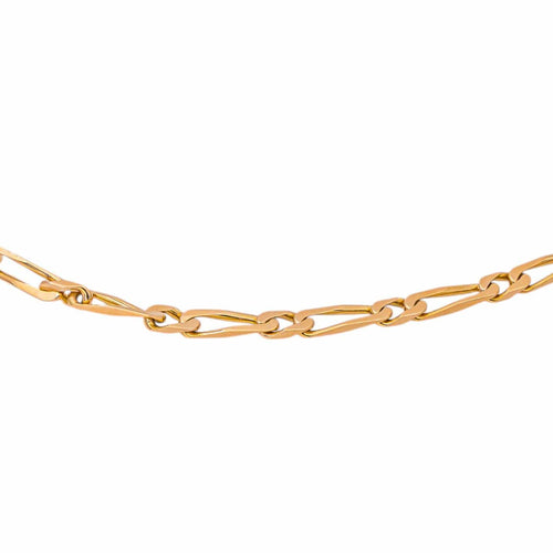 Collier Collier maille Figaro en or rose 58 Facettes 5577232CN