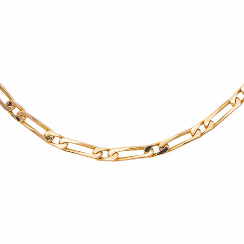 Collier Collier maille Figaro en or rose 58 Facettes 5577232CN