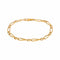 Bracelet Bracelet maille Figaro en or jaune 58 Facettes 5590971CN