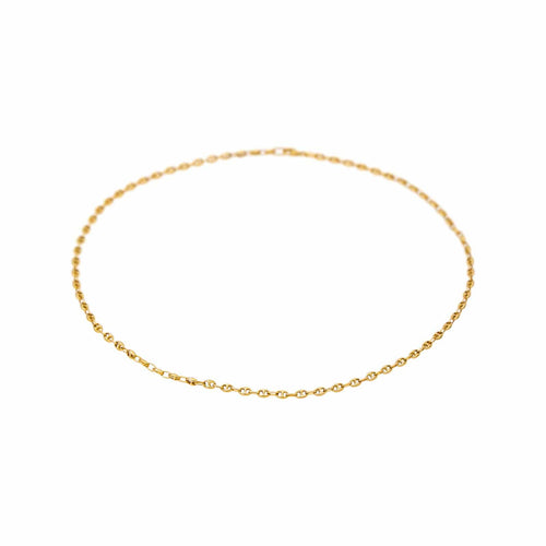 Collier Collier Grain de café en or jaune 58 Facettes 5591152CN
