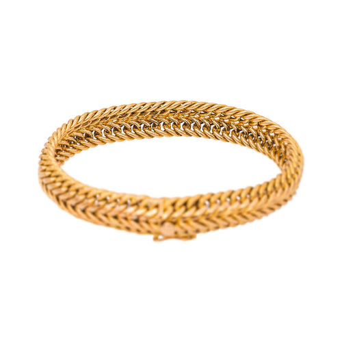 Bracelet Bracelet en or jaune 58 Facettes 5651775CN