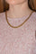 Collier Collier maille palmier en or jaune 58 Facettes 5577455CN