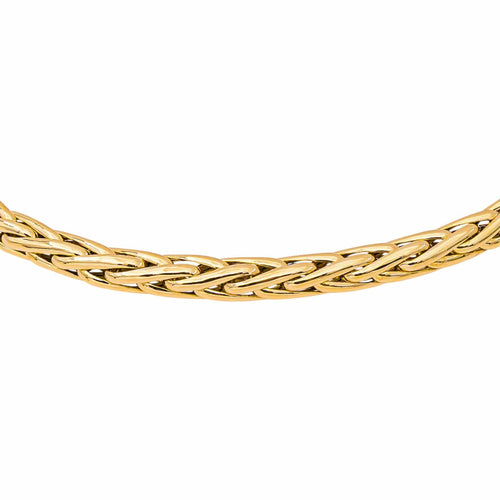 Collier Collier maille palmier en or jaune 58 Facettes 5577455CN