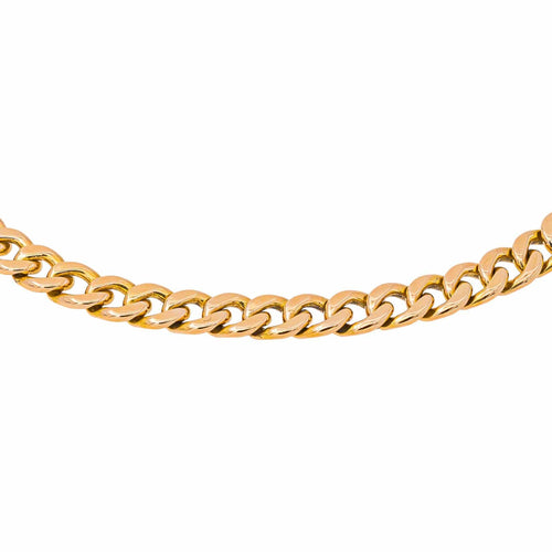 Bracelet Bracelet maille gourmette en or rose 58 Facettes 5577907CN