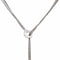 Collier Collier négligé en or blanc, perles et lapis-lazuli 58 Facettes 4870262CN
