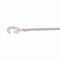 Collier Collier négligé en or blanc, perles et lapis-lazuli 58 Facettes 4870262CN