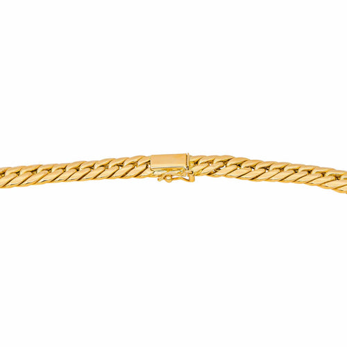 Collier Collier maille anglaise en or jaune 58 Facettes 5671362CN