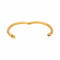 Bracelet Bracelet jonc en or jaune 58 Facettes 5672491CN