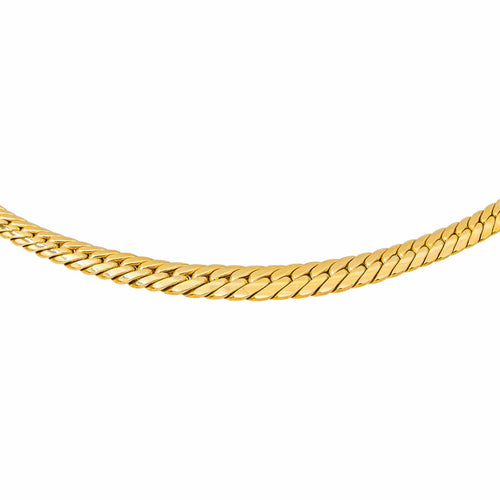 Collier Collier maille anglaise en or jaune 58 Facettes 5674484CN